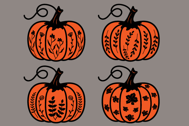 decorative-pumpkins-clipart-sublimation