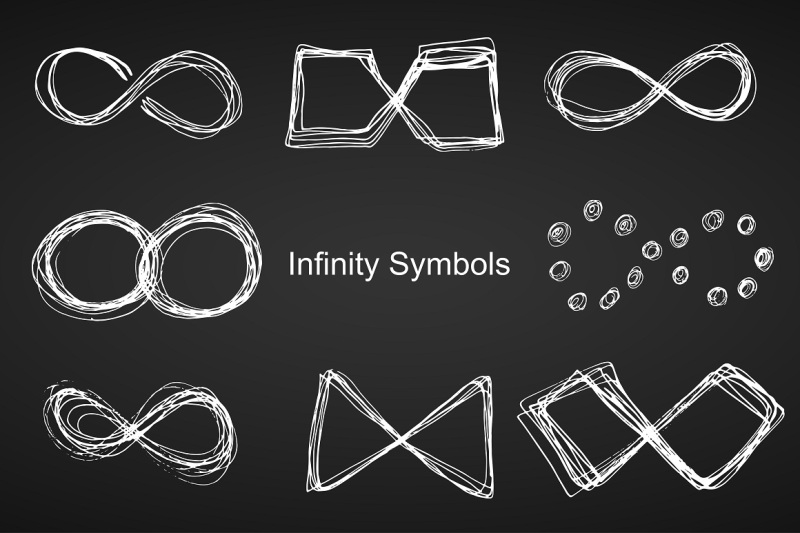 hand-drawn-infinity-icons-set