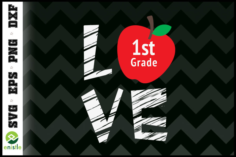 love-1st-grade-apple-back-to-school