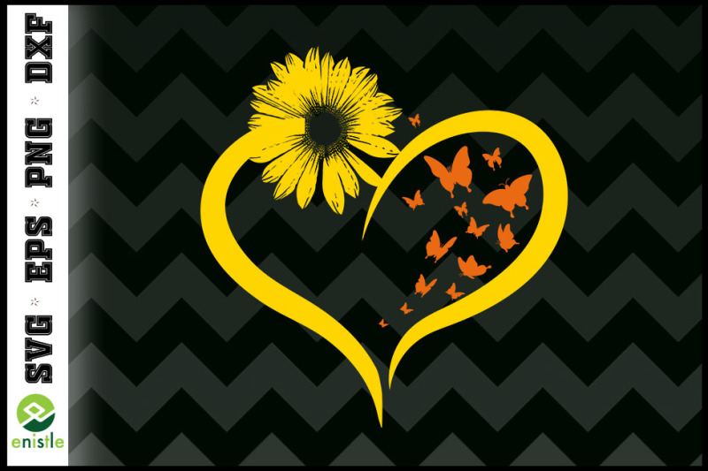 butterflies-sunflowers-heart-hippie