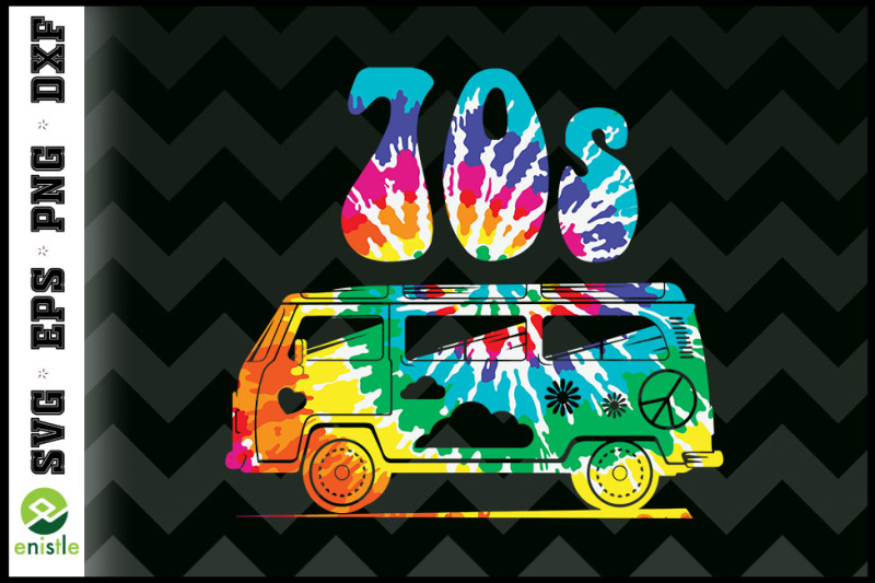 kids-cool-funky-70s-hippie-bus-tie-dye