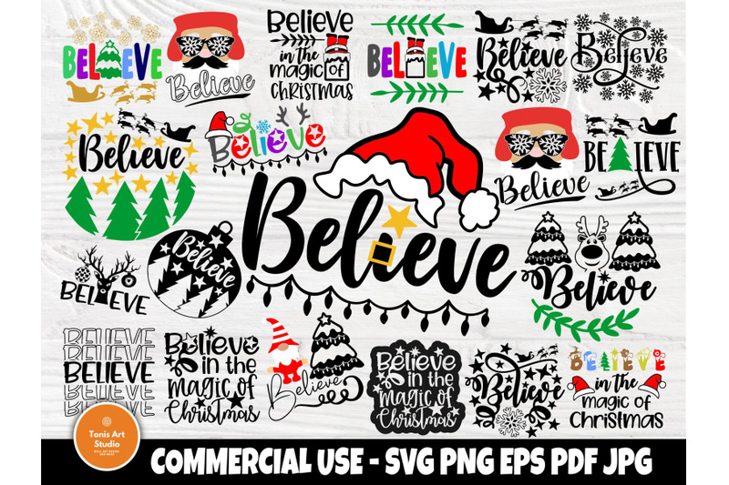 believe-svg-bundle-christmas-shirts-svg-cut-file