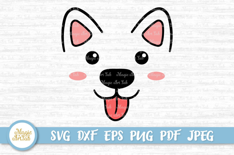 dog-face-svg-kawai-dog-face-cut-file