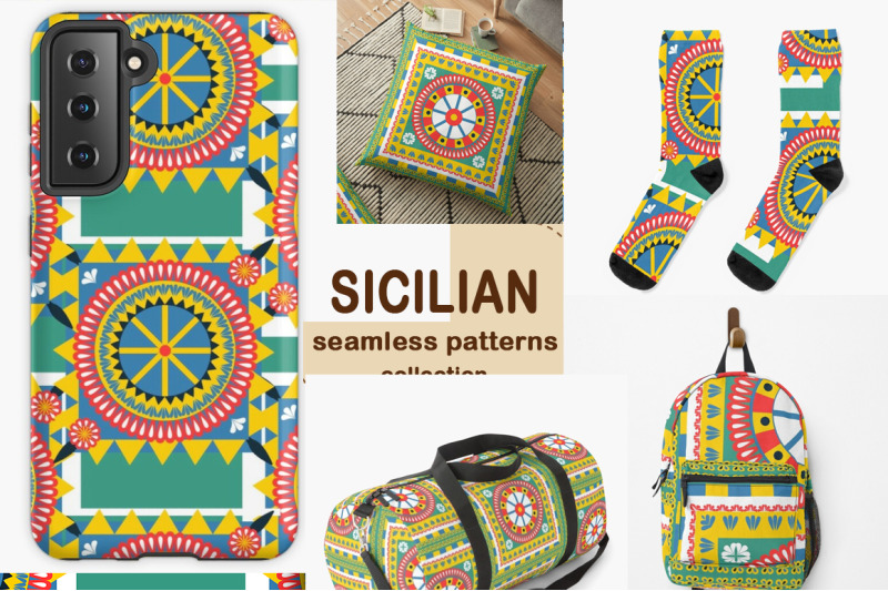 sicilian-carretto-siciliano-pattern-set