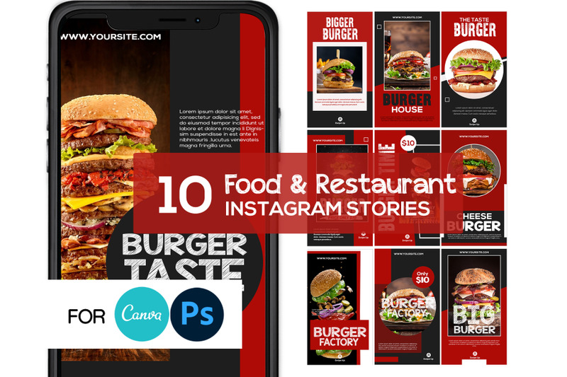 burger-food-instagram-story-template