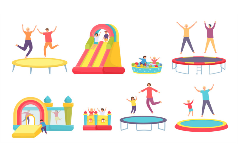 people-jump-on-trampoline-happy-adults-kids-and-family-bounce-on-tra