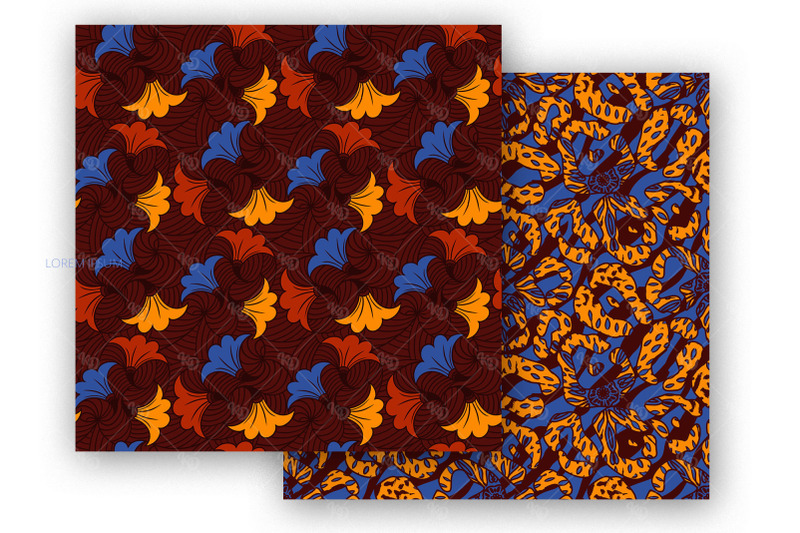 ankara-wax-patterns-digital-paper-printable-african-patterns