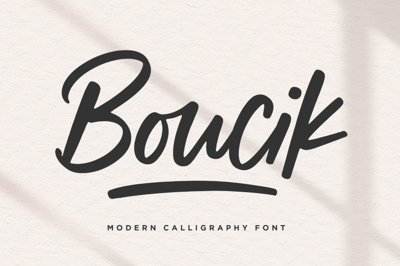 boucik-modern-calligraphy-font