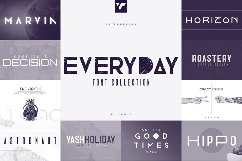 everyday-font-collection-17-fonts