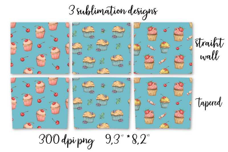 sweets-sublimation-design-skinny-tumbler-wrap-design