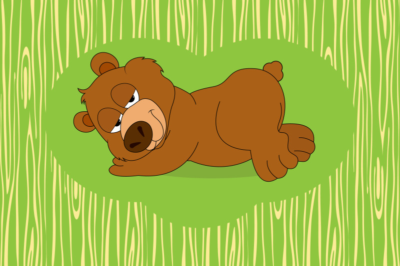 cute-bear-animal-cartoon-sleep