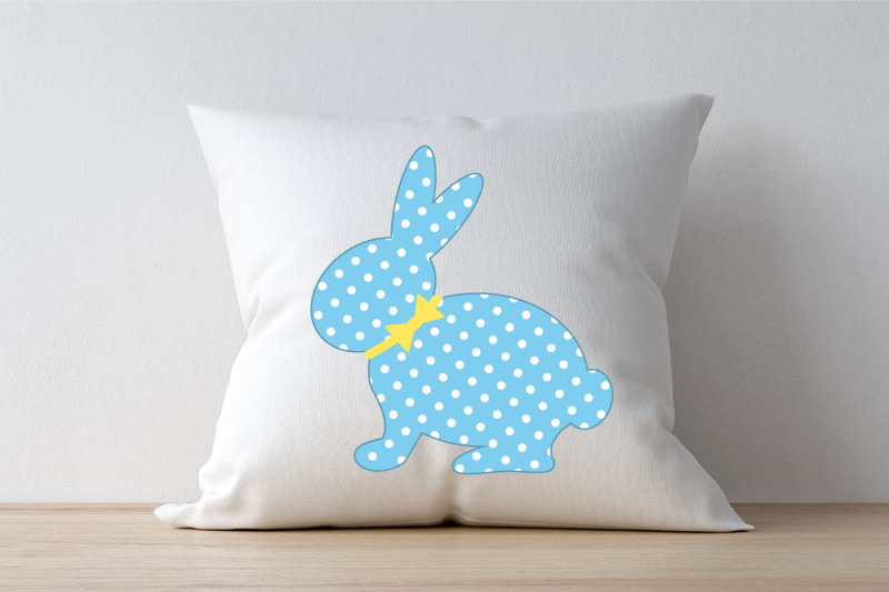 easter-garland-hares-with-ornaments-svg-format