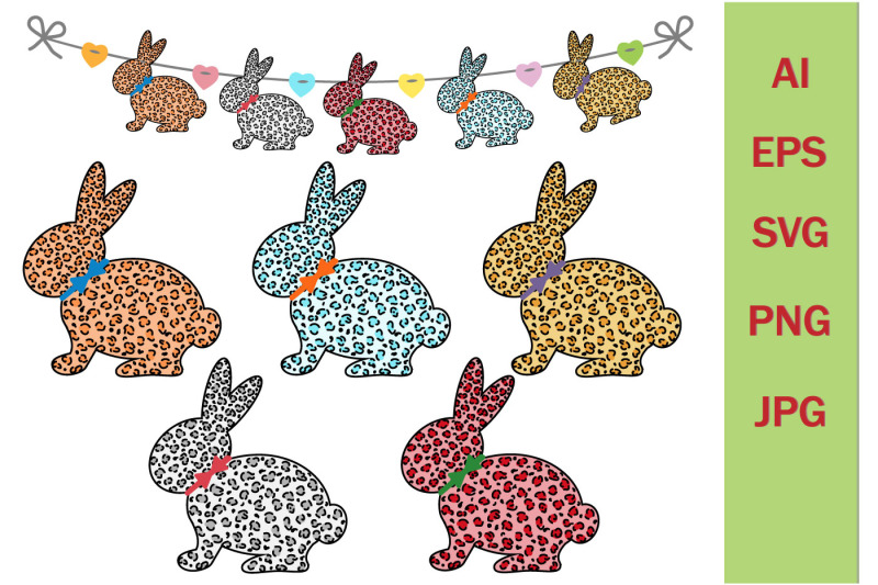 garland-hares-leopard-print-svg-format