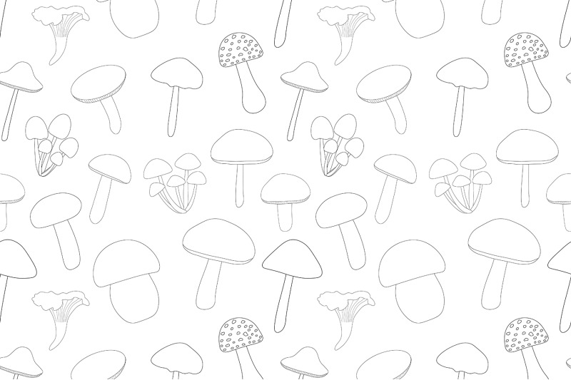 mushrooms-graphics-pattern-mushroom-pattern-mushrooms-svg