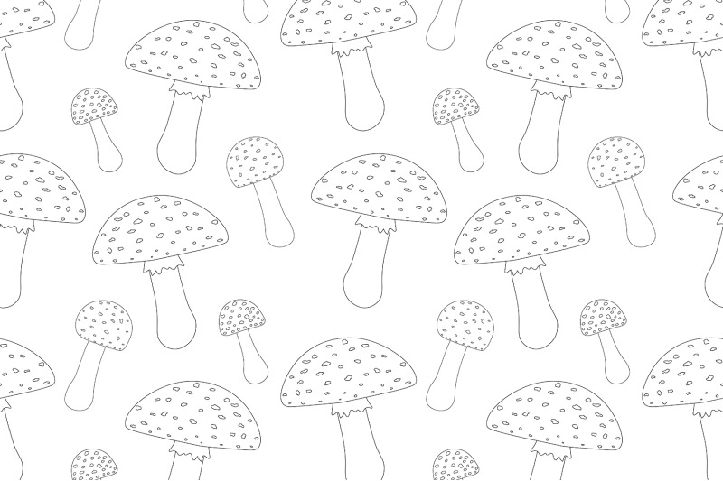 mushrooms-graphics-pattern-mushroom-pattern-mushrooms-svg