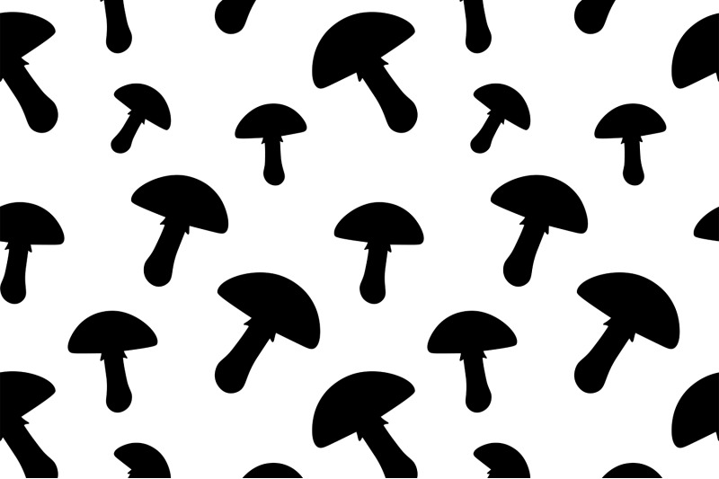 mushrooms-pattern-mushrooms-silhouettes-mushrooms-graphics