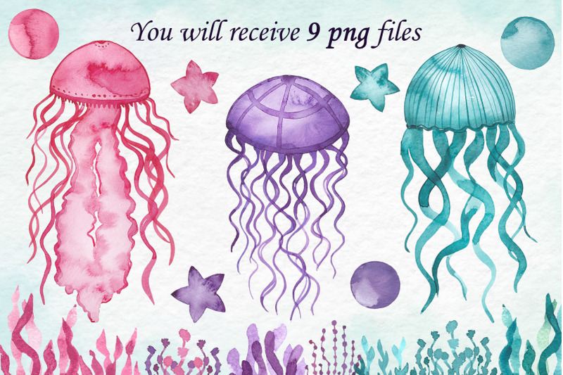 watercolor-jellyfish-clipart-jellyfish-download