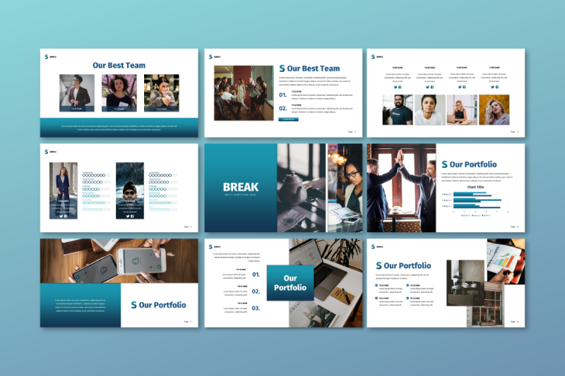 simpel-business-google-slide-template