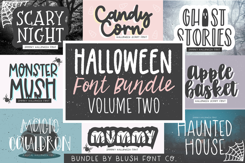 halloween-font-bundle-vol-2