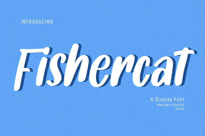 fishercat-handwritten-font