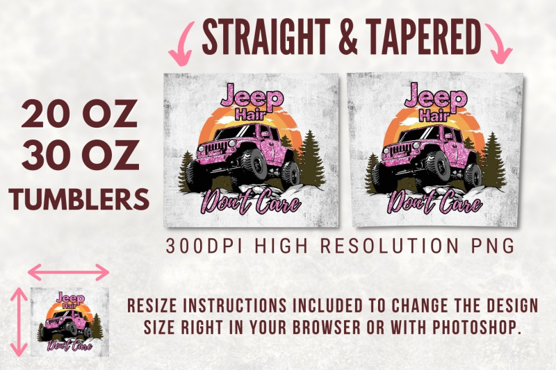 jeep-hair-don-039-t-care-20oz-skinny-tumbler-sublimation-design
