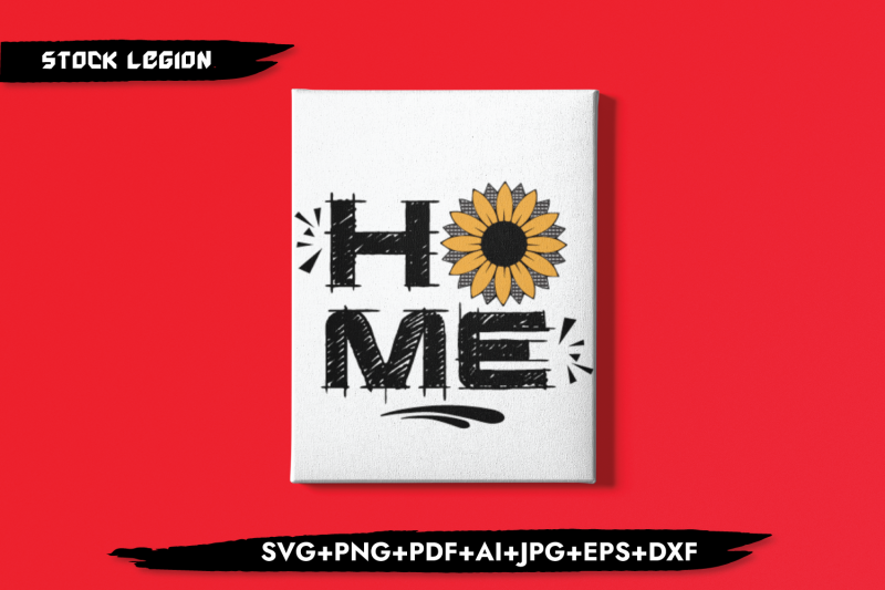 home-sunflower-svg