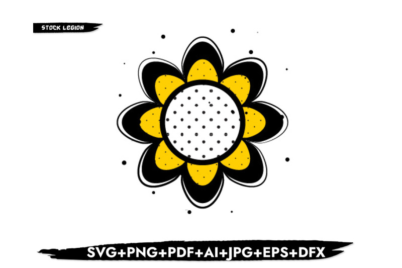 sunflower-clipart-svg