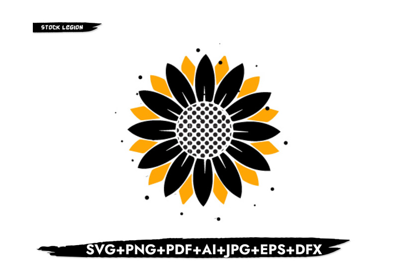 sunflower-pollen-grains-svg