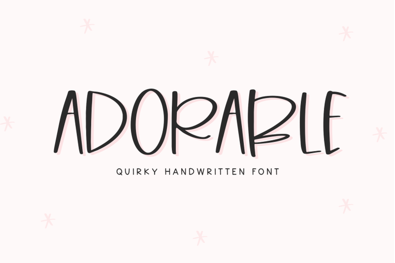 adorable-quirky-handwritten-font