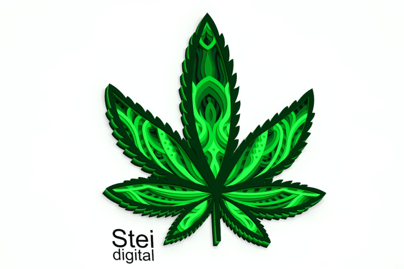 3d-layered-marijuana-svg-dxf-cut-files-cannabis-leaf-svg