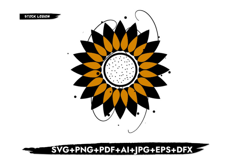 sunflower-petals-pollen-svg