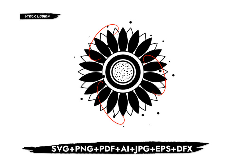 sunflower-black-pollen-svg