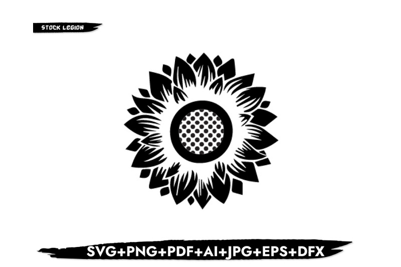 sunflower-clipart-svg