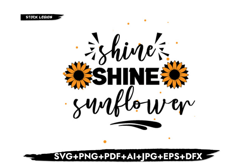 shine-shine-sunflower-svg