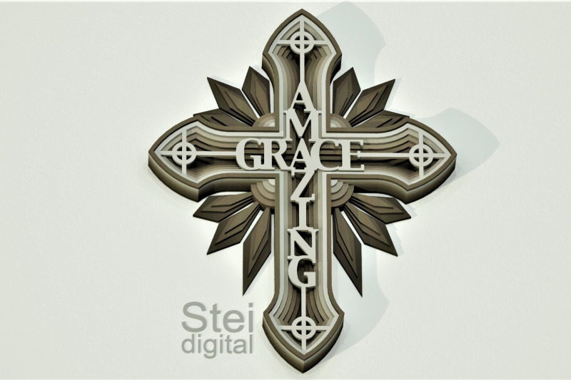 3d-amazing-grace-cross-svg-dxf-cut-files-layered-cross-svg