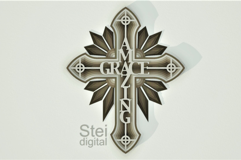 3d-amazing-grace-cross-svg-dxf-cut-files-layered-cross-svg