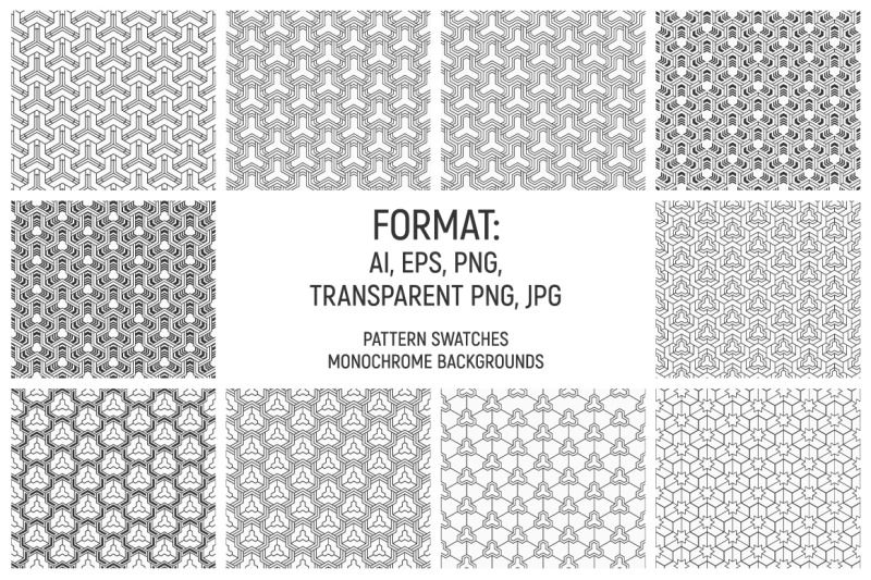 10-geometric-vector-hexagonal-backgrounds