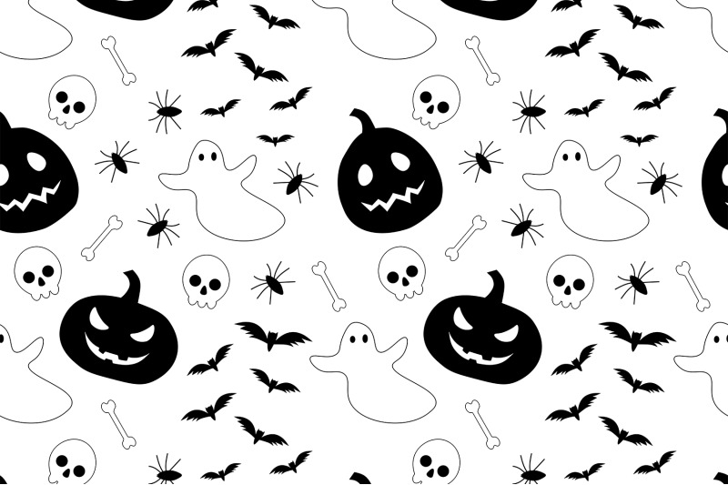 halloween-pattern-pumpkin-pattern-ghosts-pattern