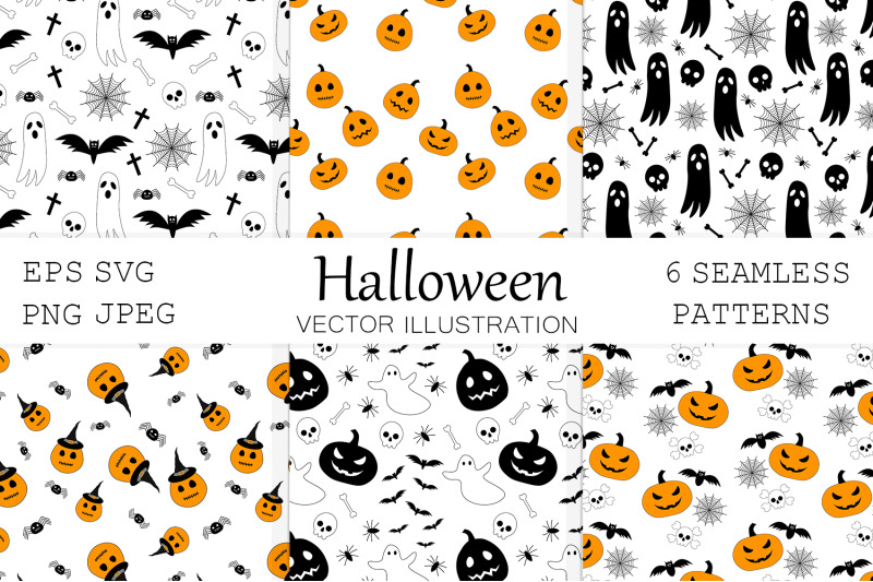 halloween-pattern-pumpkin-pattern-ghosts-pattern