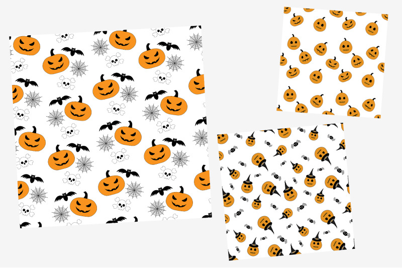 halloween-pattern-pumpkin-pattern-ghosts-pattern