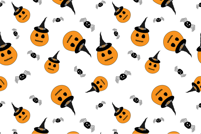 halloween-pattern-pumpkin-pattern-ghosts-pattern