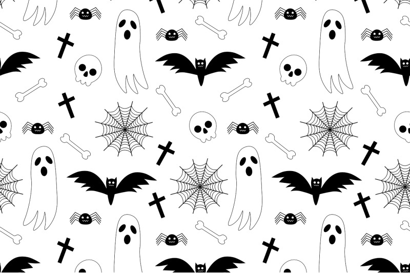 halloween-pattern-pumpkin-pattern-ghosts-pattern