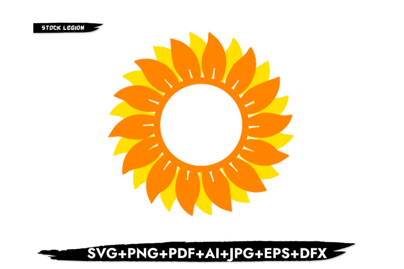 sunflower-orange-svg