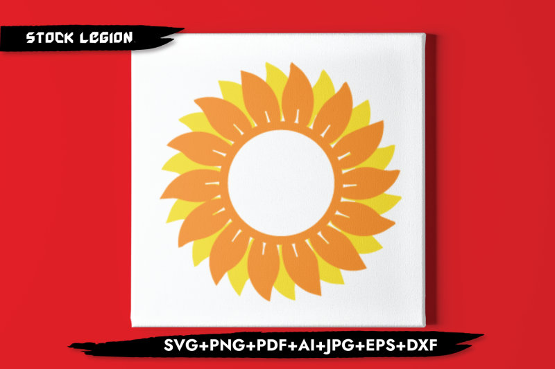 sunflower-orange-svg