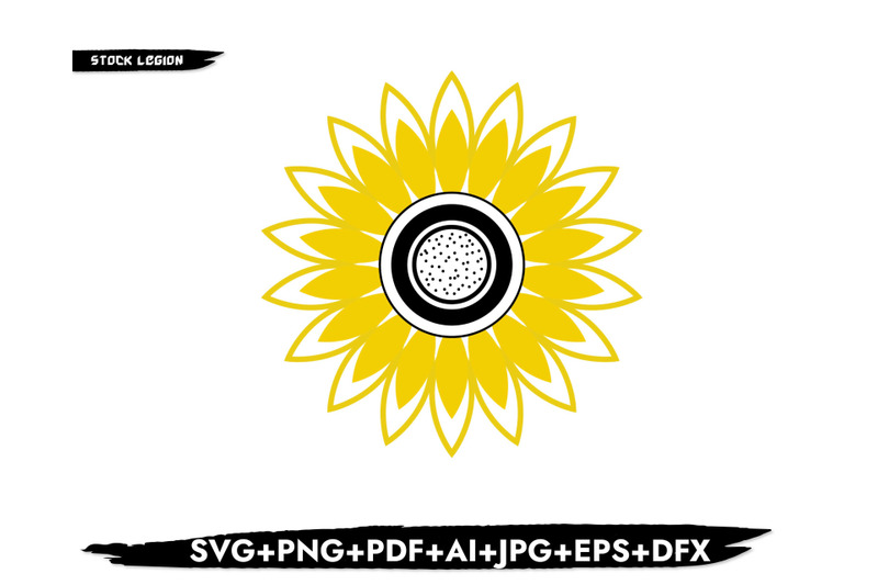 yellow-sunflower-svg