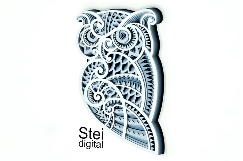3d-owl-mandala-svg-dxf-cut-files-3d-layered-owl-svg