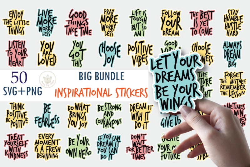 inspirational-quotes-sticker-bundle-svg-cut-files