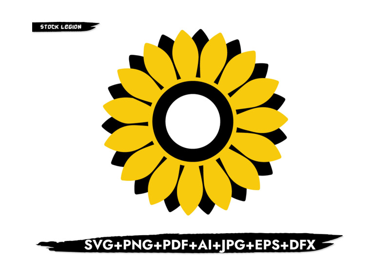 sunflower-yellow-petals-svg