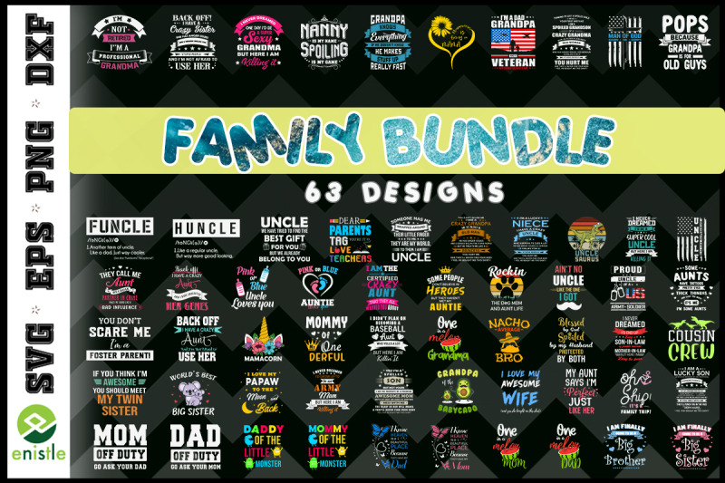 family-bundle-svg-60-designs