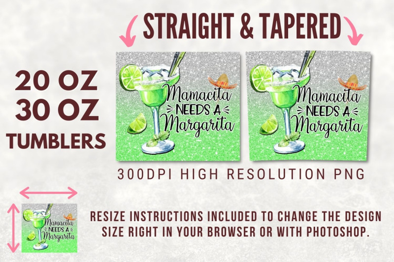 mamacita-needs-a-margarita-20-oz-skinny-tumbler-sublimation-design